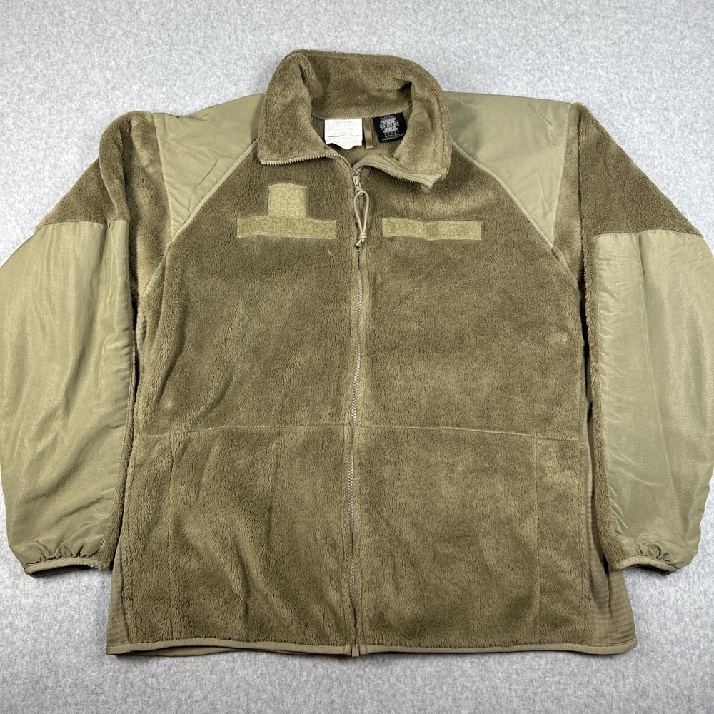 Peckham US Military Gen III Level 3 Fleece Jacket Men's X Large Long Brown USA